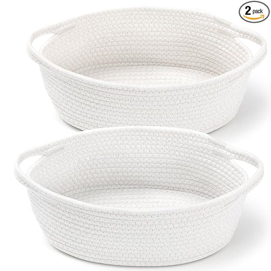 Woven basket for storing sundries