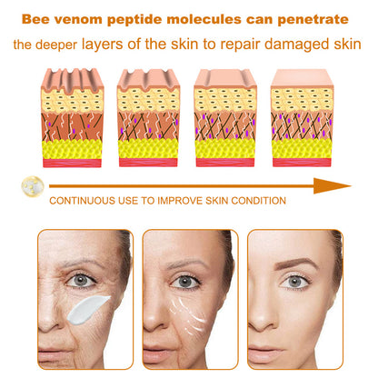 👑Bee Venom Peptide Cream – The Royal Secret to Ageless, Firmer & Visibly Lifted Skin
