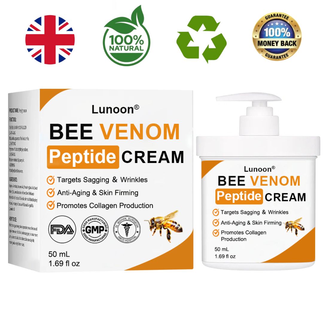 👑Bee Venom Peptide Cream – The Royal Secret to Ageless, Firmer & Visibly Lifted Skin