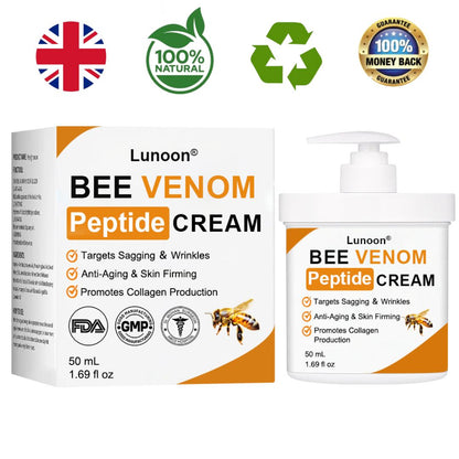 👑Bee Venom Peptide Cream – The Royal Secret to Ageless, Firmer & Visibly Lifted Skin