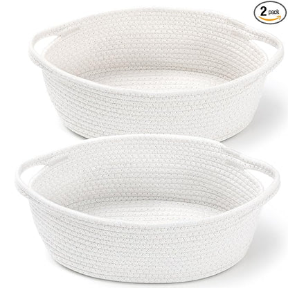 Woven basket for storing sundries