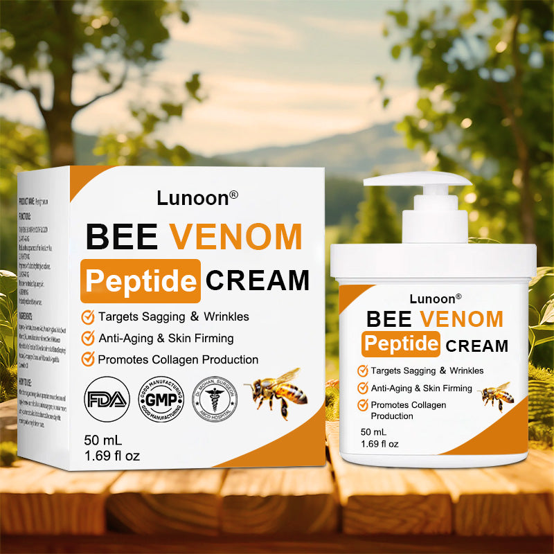💖Bee Venom Peptide Cream – 3X More Effective, Firmer Skin, Fewer Wrinkles& Sagging