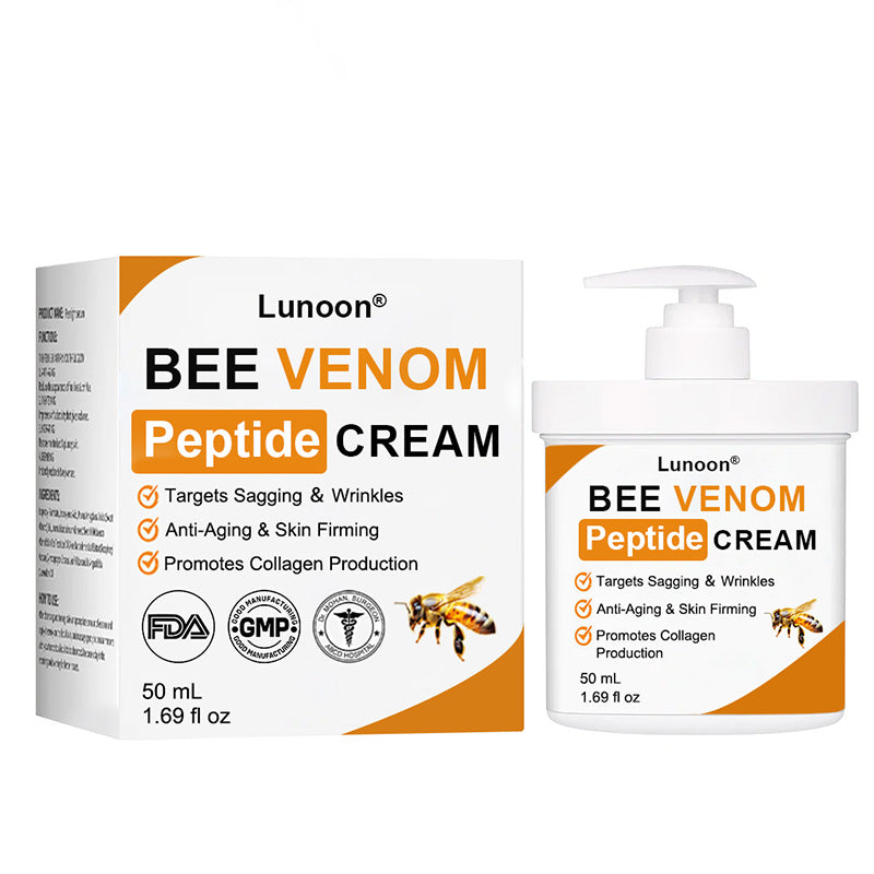 💖Bee Venom Peptide Cream – 3X More Effective, Firmer Skin, Fewer Wrinkles& Sagging