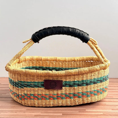 Woven basket for fruits and vegetables — a household essential