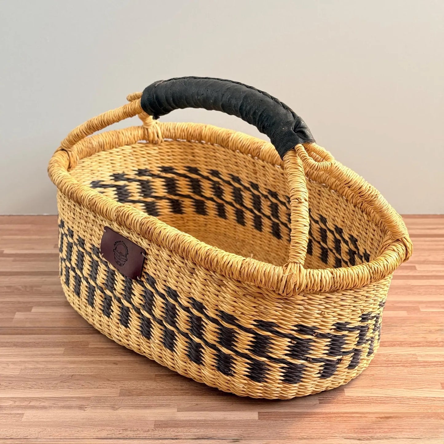 Woven basket for fruits and vegetables — a household essential